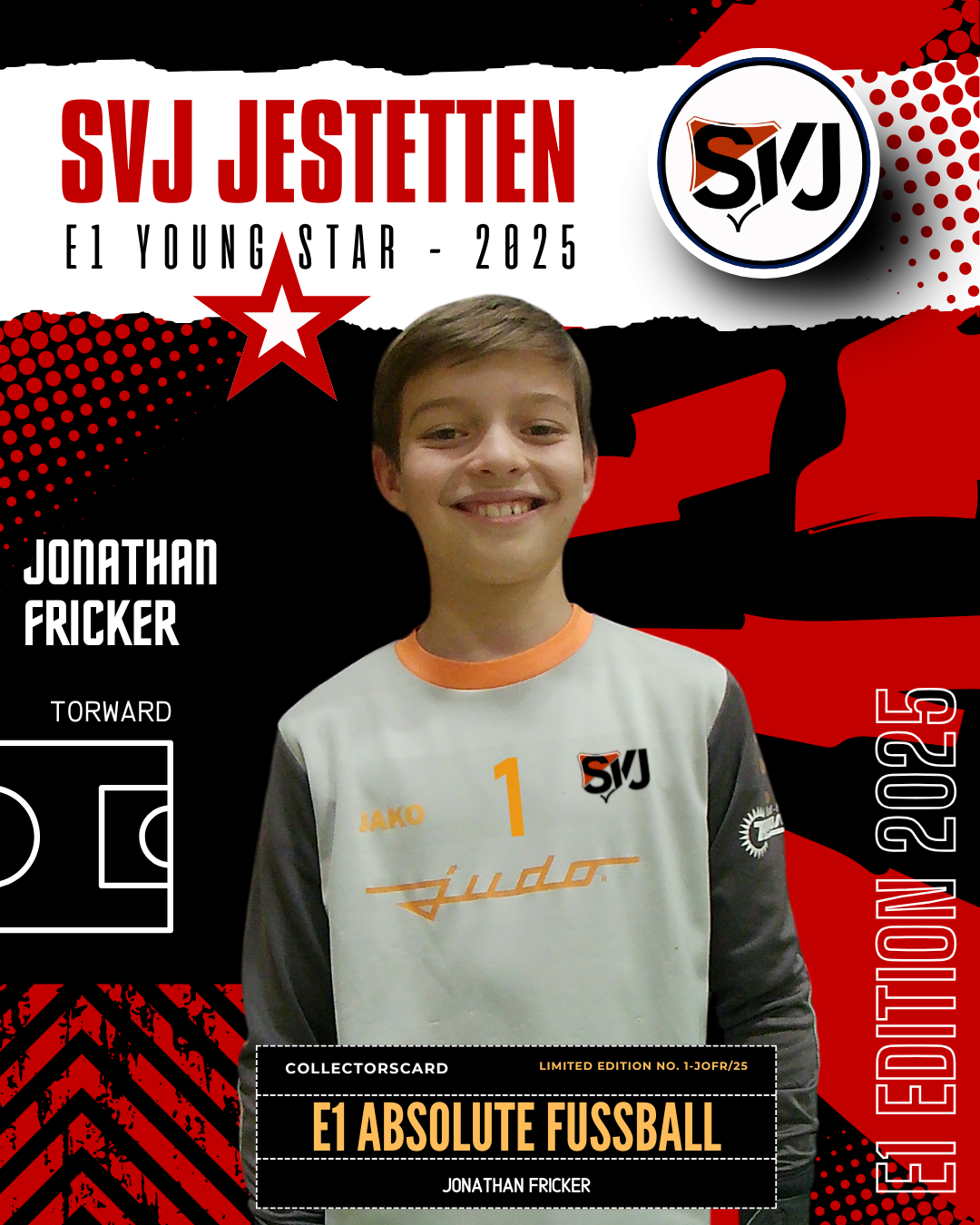 Jonathan Fricker - Torward E1 SVJ Jestetten 1920 e.V.